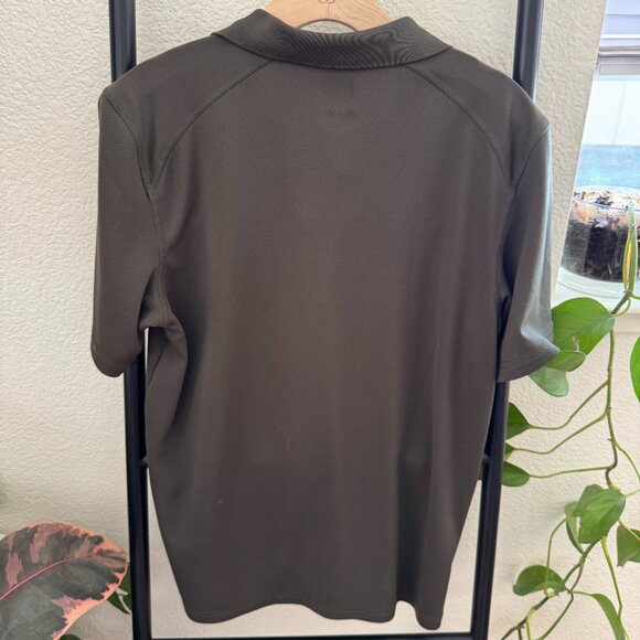 The North Face Flash Dry Deep Olive Polo Size Medium - Picture 2 of 4